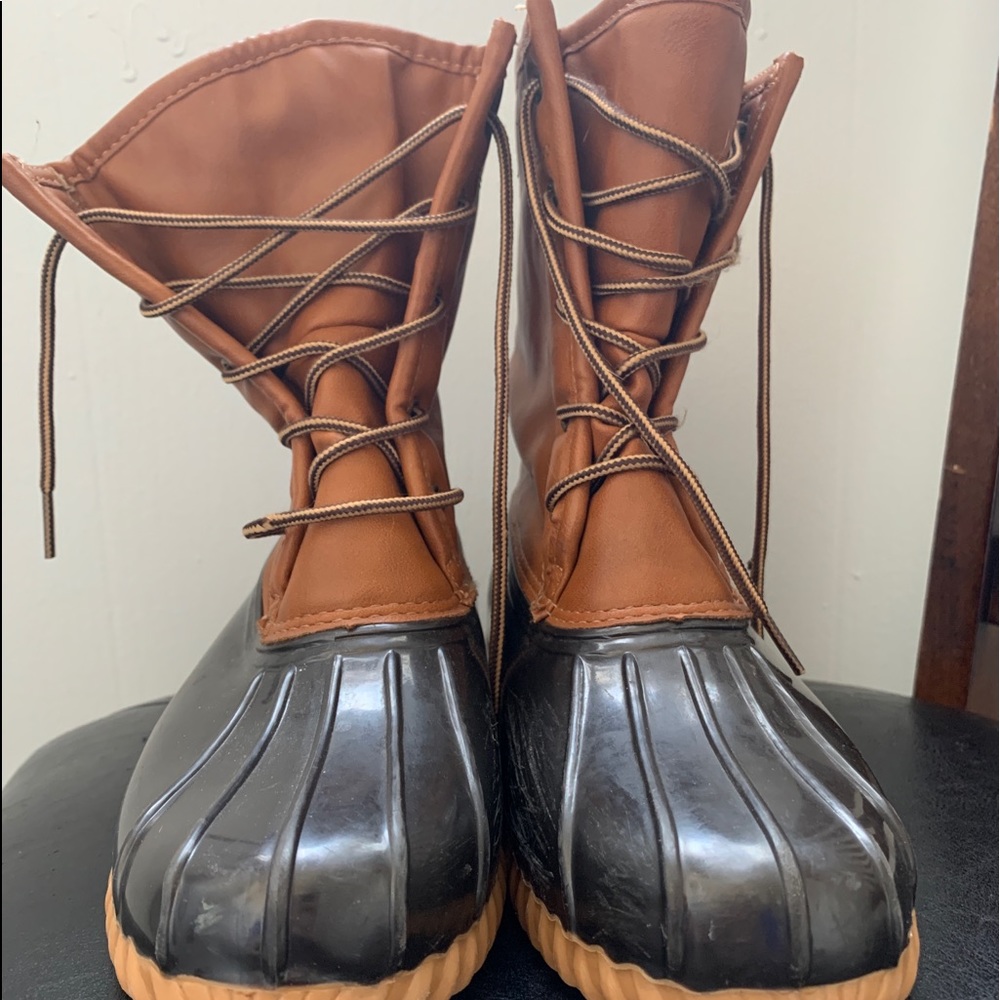 The Original Sporto Ariel Duck Boot - Brown/Women's - Size 6